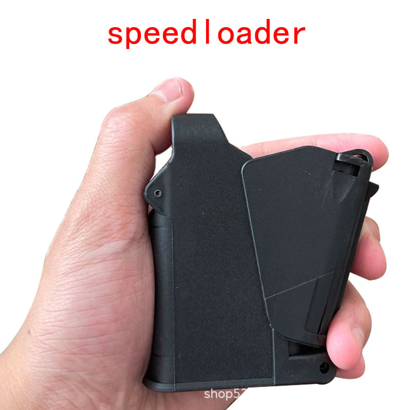 跨境通用9mm-45acp弹匣装弹器 耐用尼龙材质入弹器快速上弹退弹