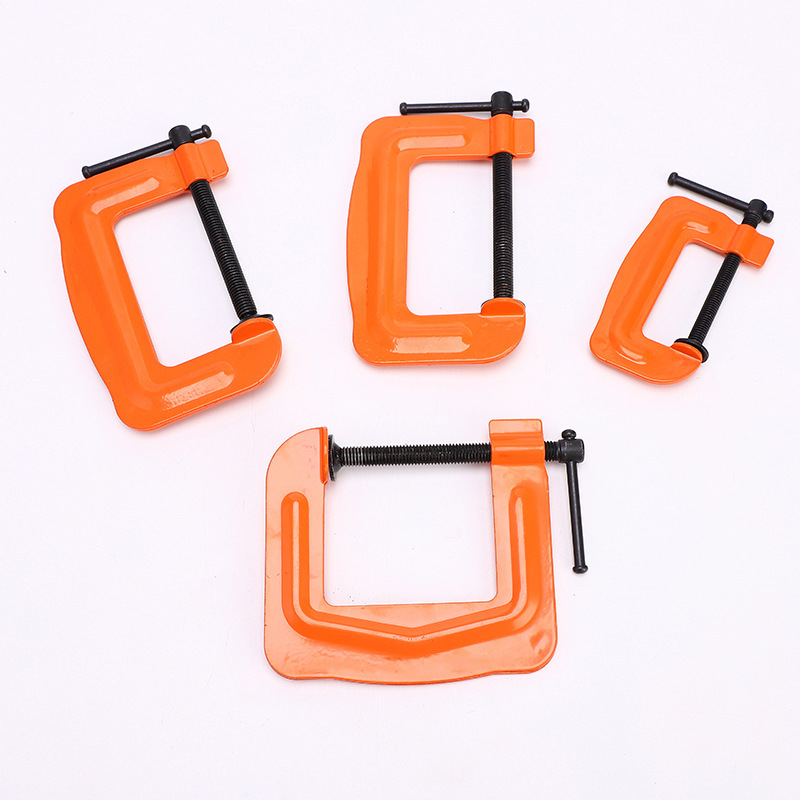 G-Shaped Clip C- Shape Clamp Sub-Iron Wallet F-Clamp Woodworking Clip Fixing Clamp Fixture Clamping Device Woodworking Fixture