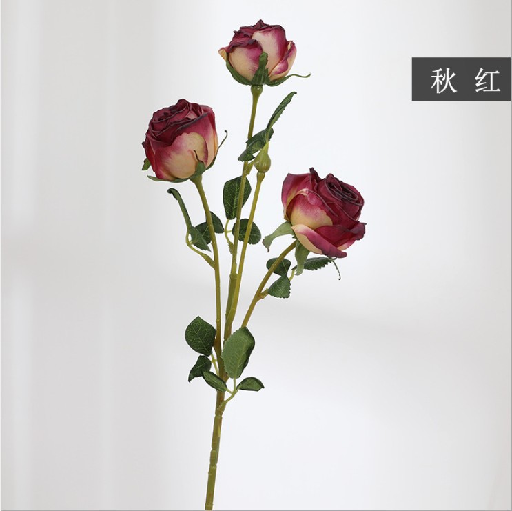 Home Decor Rose Dried Flower Imitation Dried Flower