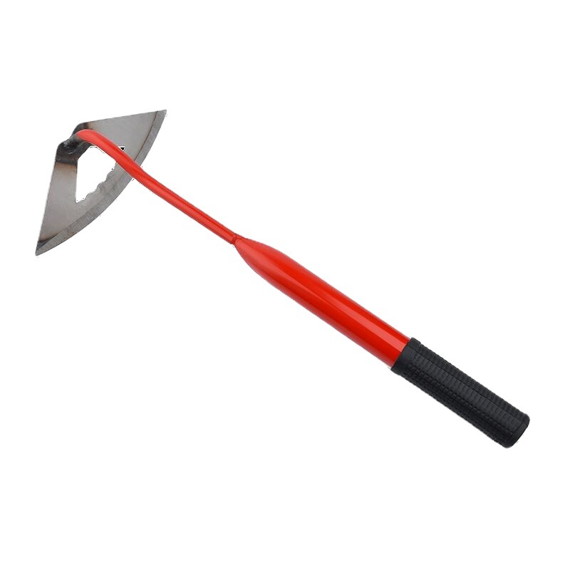 Household Gardening Small Hand Hoe Hoe Flower Hoe Hollow Hoe Manganese Steel Hoe Vegetable Planting Flower Digging Tool