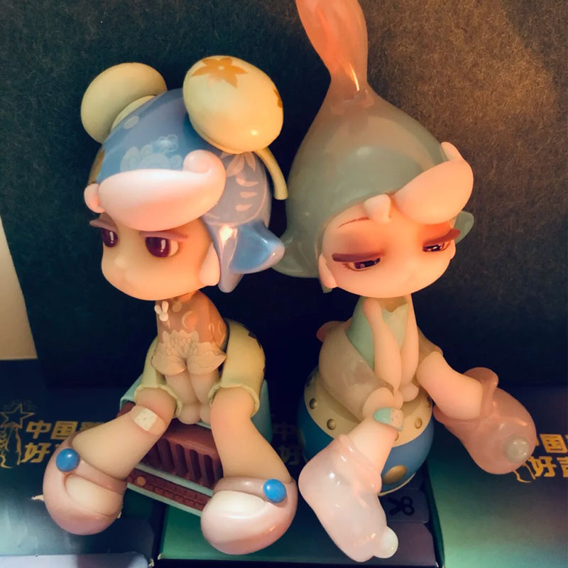 正版着魔中国好声音以声之名系列手办可爱摆件潮玩公仔盲盒批发