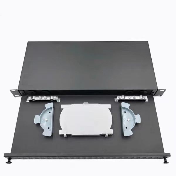 光纤配线架 odf单元箱 无轨型加厚12芯 24芯光缆终端盒空箱批发中