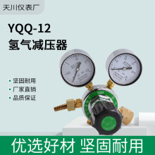 上海减压器 YQQ-12 2.5*25MPa 天川牌 氢气减压器 氢气表 减压阀