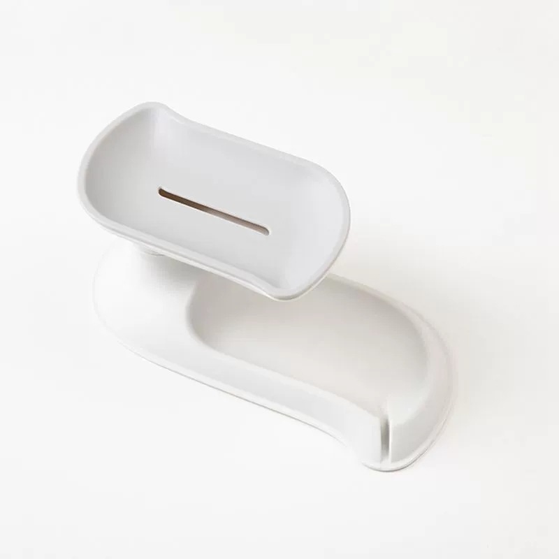 Household Double-Layer Rotatable Toilet Soap Holder