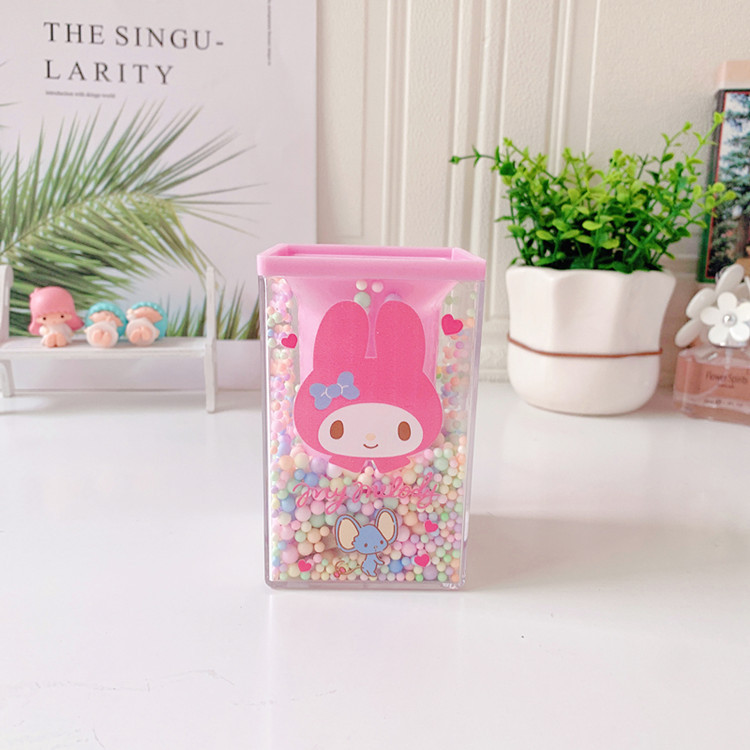 Japanese Cartoon Clow M Pen Holder Girl Heart Dream Colorful and Fresh Desktop Pen Container Multi-Functional Storage Tool
