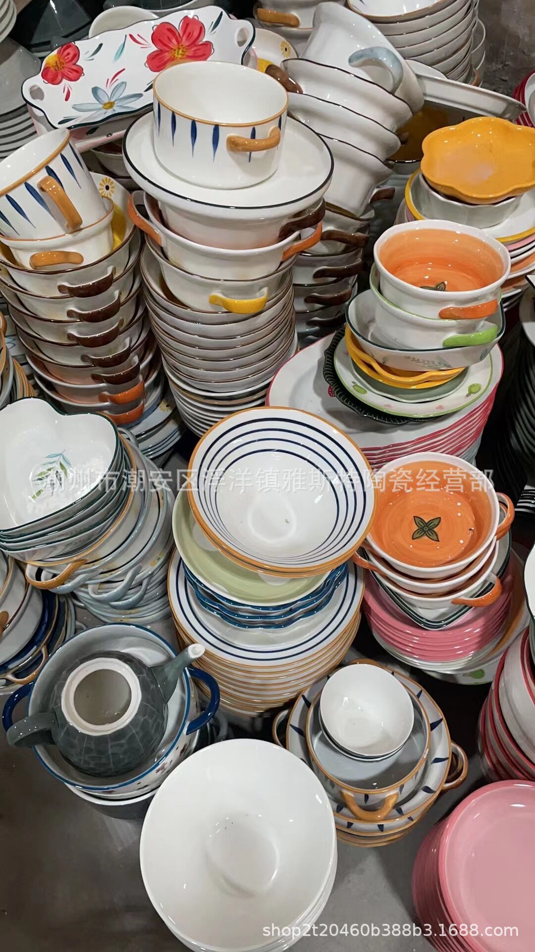 陶瓷杂件 日用餐具 摆地摊货 杂货批发 盲盒餐具 家用陶瓷餐具 盘