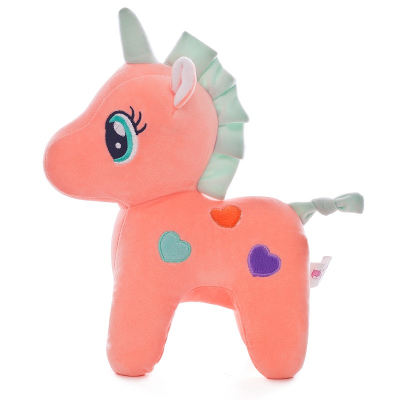 Cross-Border Unicorn Doll Plush Toys Wholesale Children's Ragdoll Comforter Toys My Little Pony: Friendship Is Magic Birthday Gift