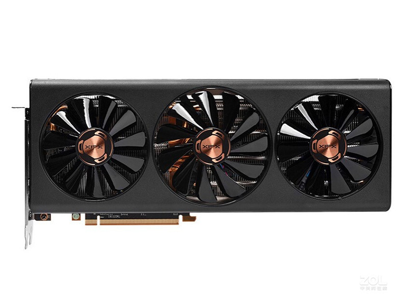 适用xfx讯景rx5600xt 5700xt 5700 thicc雪狼海外显卡风扇 cf1010