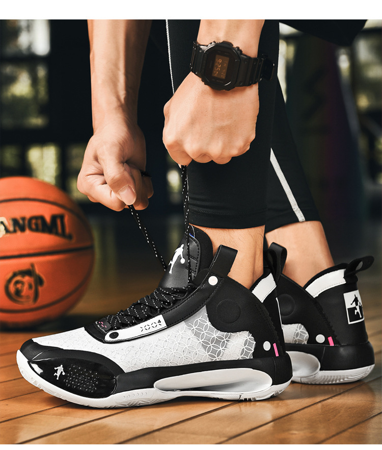 aj34郭艾伦apl篮球鞋藤原浩紫禁之巅巴黎男鞋限定白镭射跑鞋批发