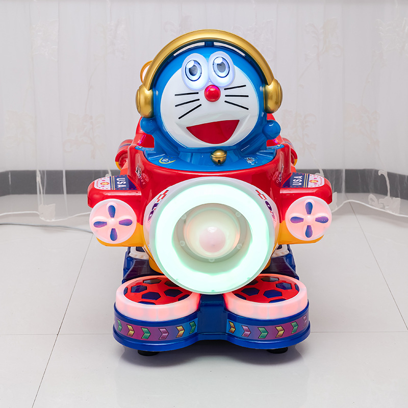 吉祥蝴蝶 叮当飞机儿童摇摆机超市门口小飞机摇摇车