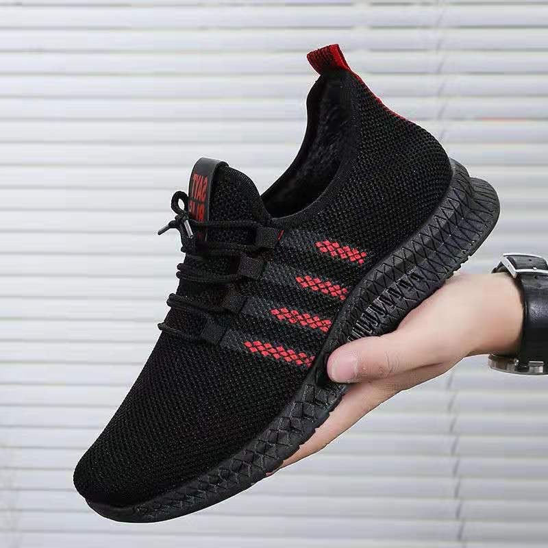 Spring Leisure Pumps Men's Korean-Style Sports and Leisure Running Versatile Fashion Shoes Men's Sneakers Foreign Trade Men's Breathable Cloth Shoes