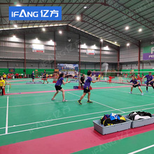 羽毛球场地胶垫室内篮球场专用PVC运动地胶乒乓球气排球塑胶地板