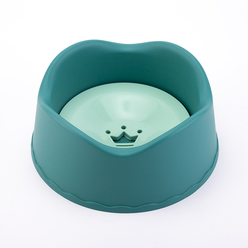 Dog Basin Pet Floating Bowl Cat Mouth Wet-Proof Floating Bowl Splash-Proof Loop Pet Drinking Bowl in Stock Wholesale