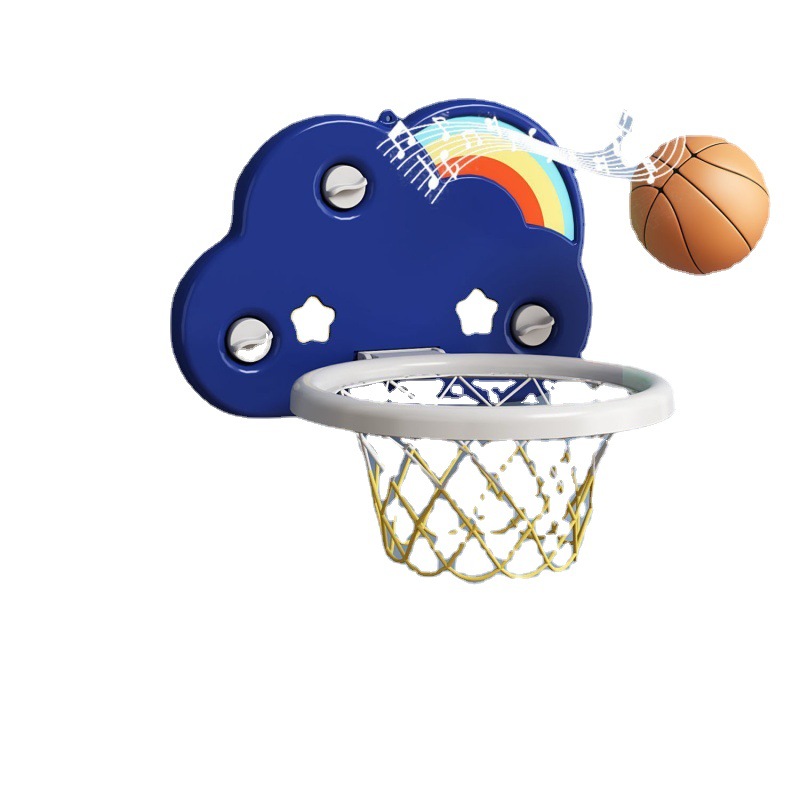 投篮玩具儿童篮球框架宝宝免打孔挂式室内球类男孩小孩运动篮筐