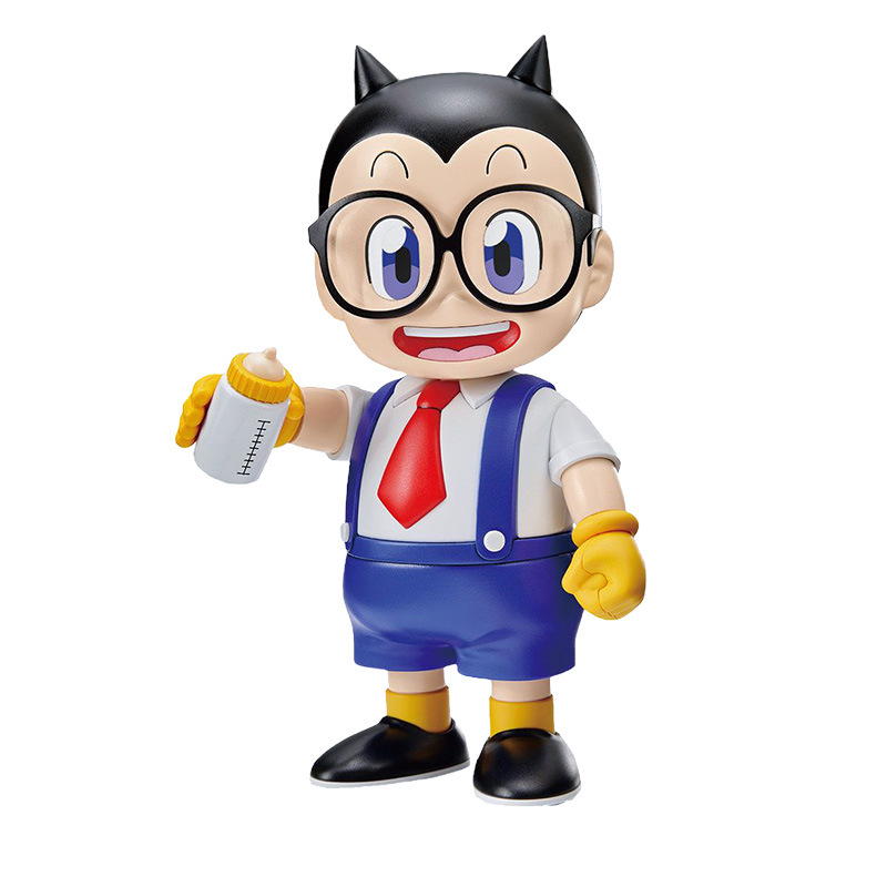 万代rise 阿拉蕾 iq博士 小少爷阿宝 牛奶糖4号 拼装模型玩具