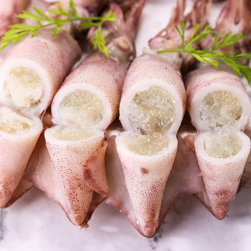 4斤顺丰包邮 籽乌鲜活熟冻 满籽笔管鱼墨鱼仔小鱿鱼基地直发新鲜