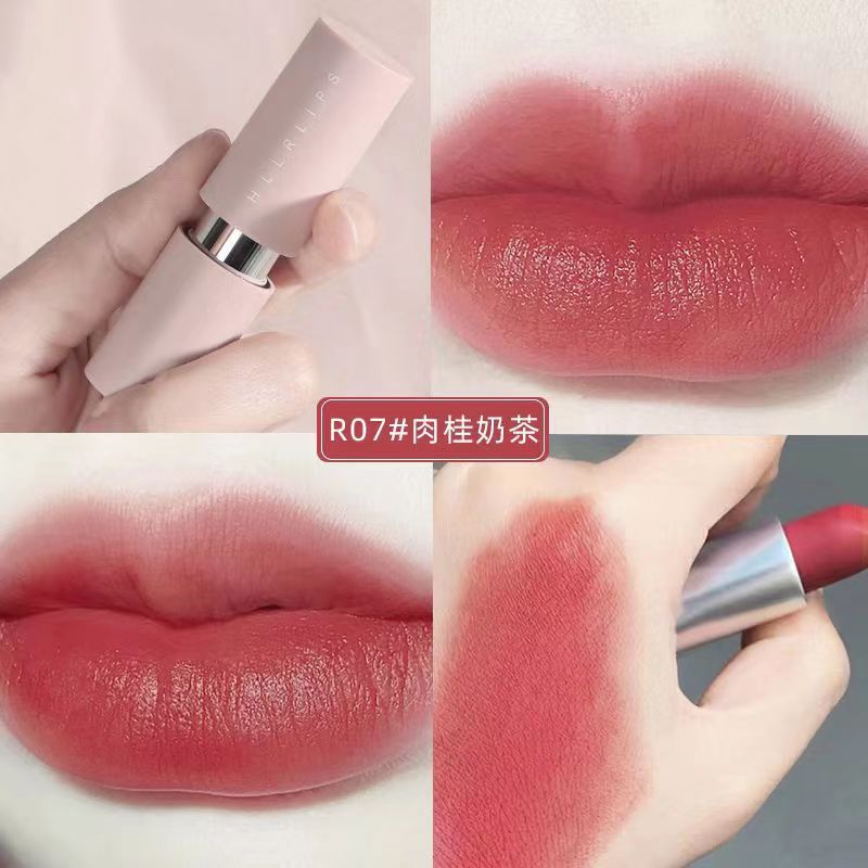 Helen Beauty Makeup Magnetic Snap Small Pink Lipstick Lipstick Moisturizing Dry Matte Nourishing Lipstick White Lipstick Hair Generation