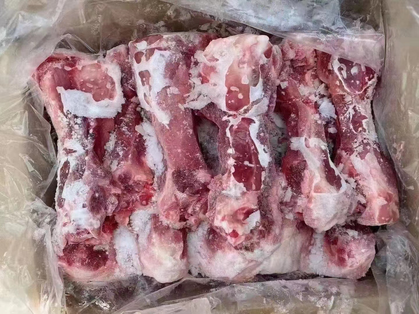 猪棒骨冷冻国产猪筒骨带肉猪大骨腿骨熬汤烧烤店多骨髓20斤商用