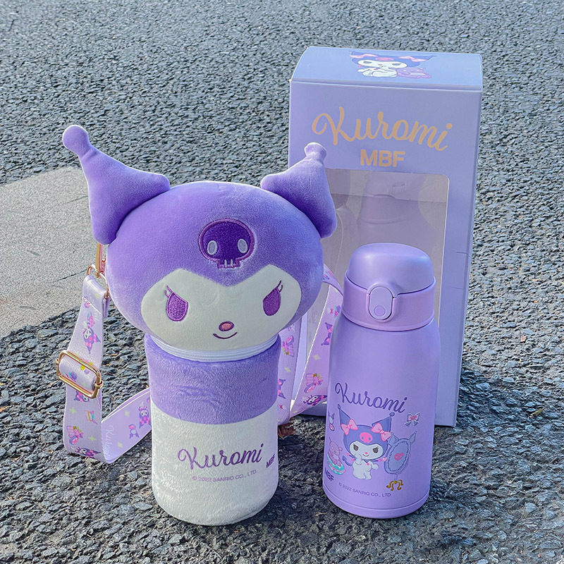 Clow M Vacuum Cup Girls Good-looking Cute Children Go to School Special Water Cup Portable Straw Cup Sanrio