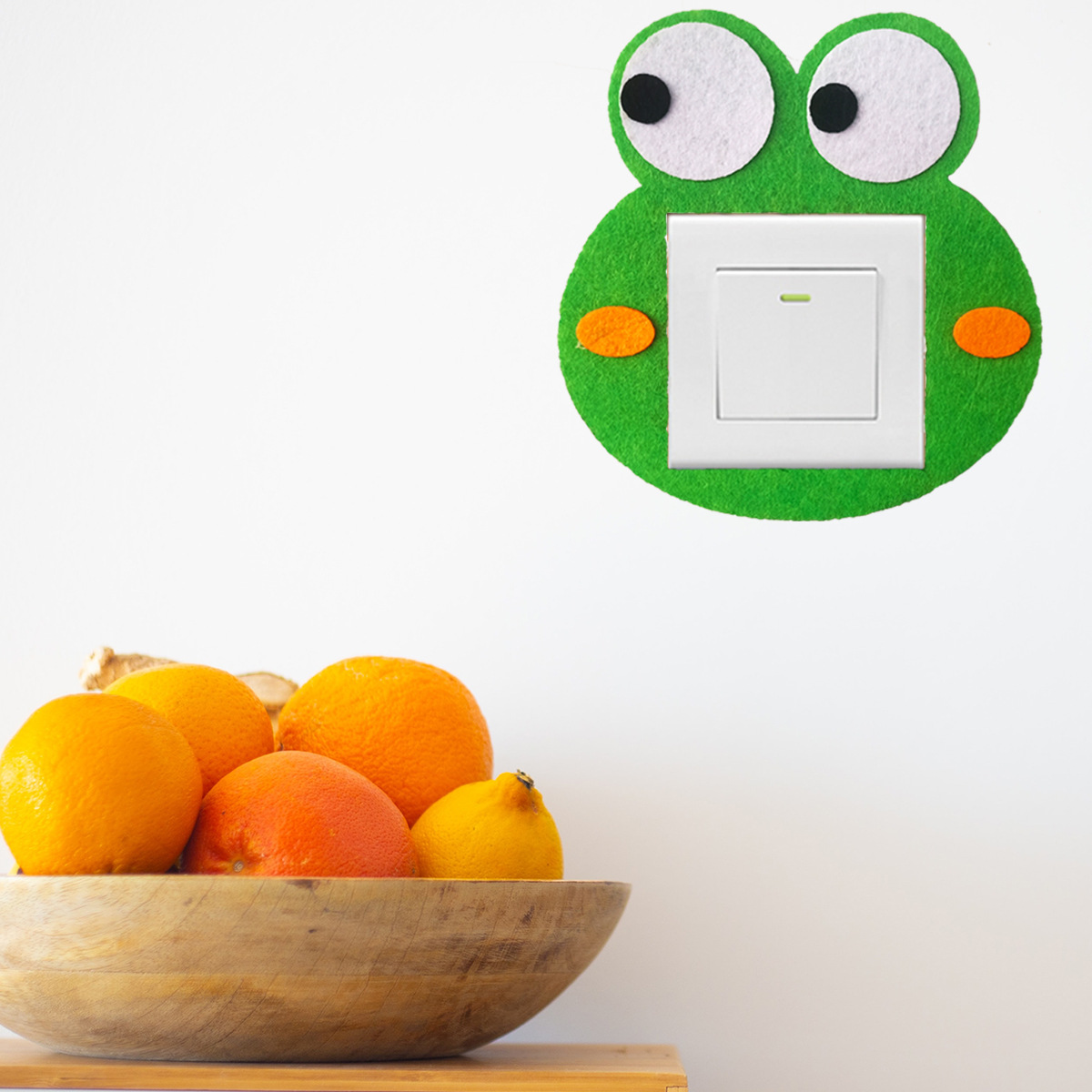 创意卡通无纺布开关贴墙贴家庭装饰壁挂简约家居客厅卧室工艺品