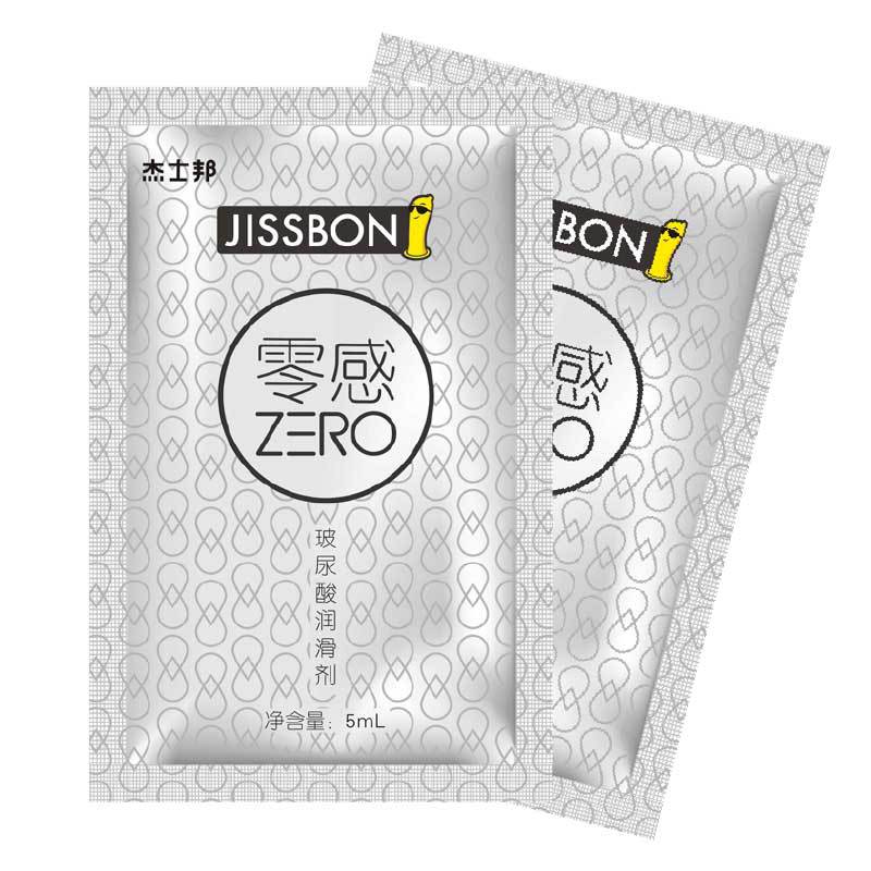 Jissbon Zero Sense Hyaluronic Acid 5ml Bag Body Lubricant Lubricating Fluid Disposable Adult Sex Product Batch