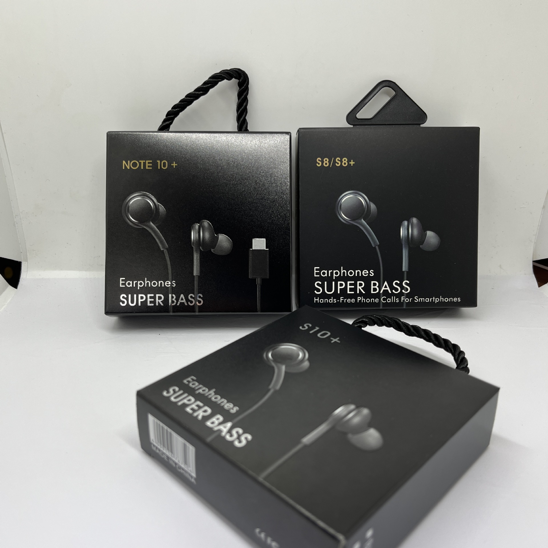 适用于三星耳机包装盒s8/s10/note10耳机包装彩盒earphones包装盒