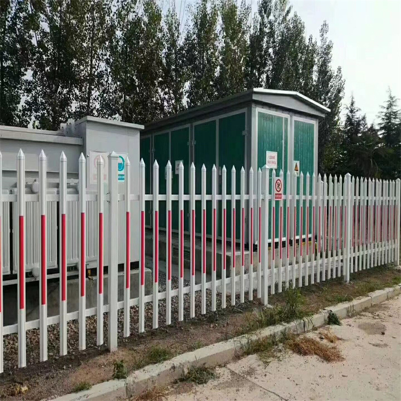 pvc塑钢变压器围栏 配电箱围栏工程围栏市政围栏社区围栏公园绿化