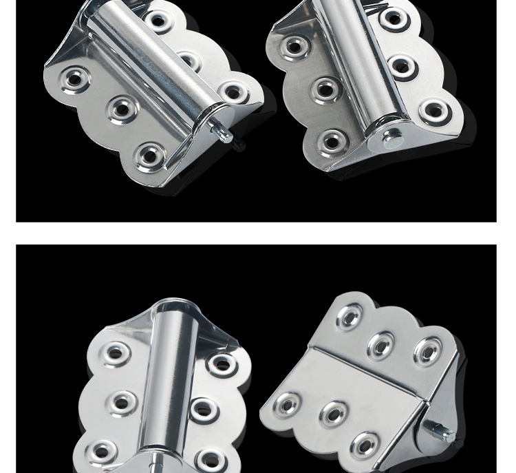 不锈钢蝴蝶合页纱门自动关门闭门器弹簧合页平面沙门纱窗复位回弹