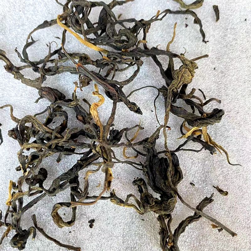 2022年春普洱散茶滇红茶白莺山古树红茶晒红茶100克简装试喝包邮