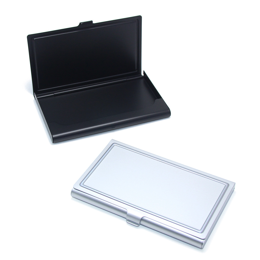 薄名片夹男女士款商务时尚名片盒金属创意礼品定-报价-阿里巴巴