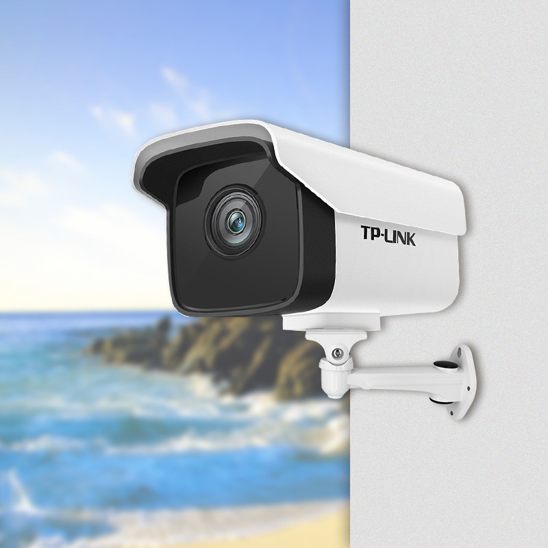 tp-link 高清室外防尘监控摄影头网络摄像头拾音红外双灯枪机