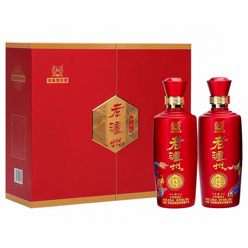 老泸州61和之礼 52度浓香型白酒 500ml*6瓶整箱代发批发-阿里巴巴