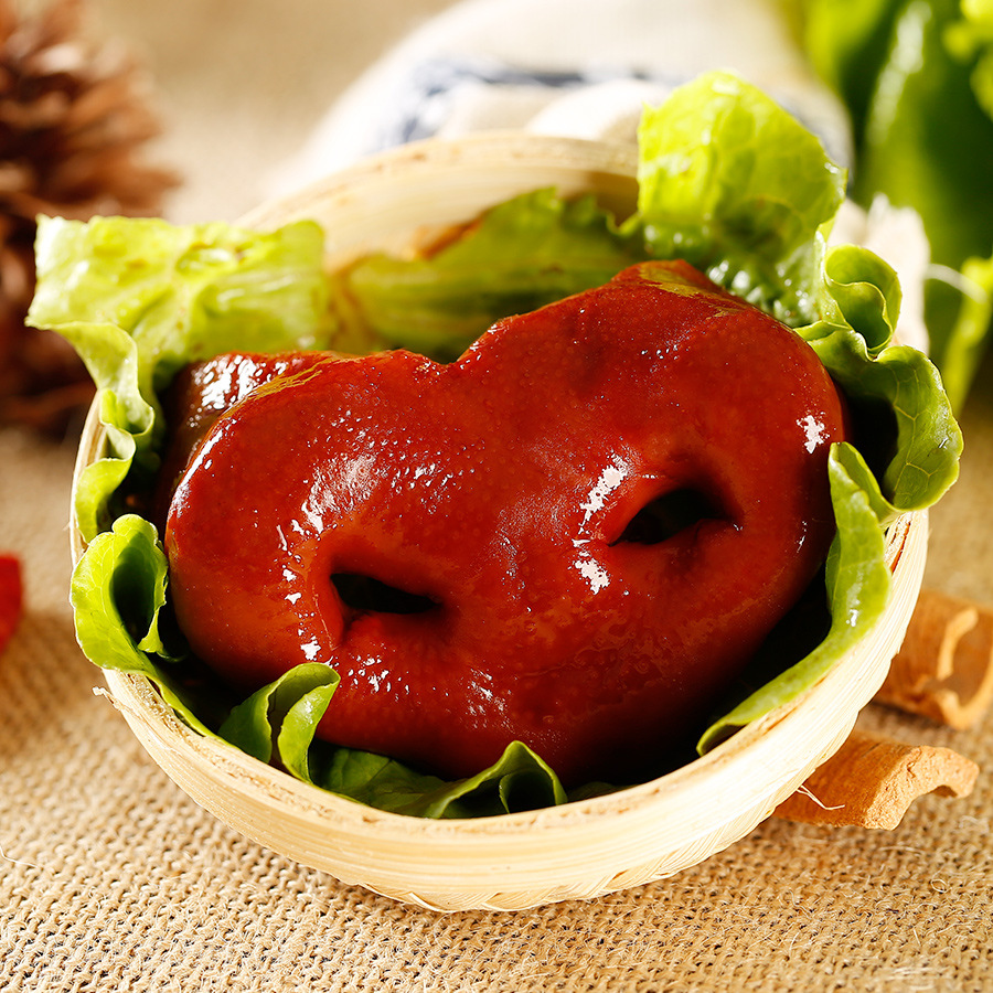 蒋凤记五香猪嘴猪鼻子猪头肉熟食真空即食卤肉猪肉熟食猪头肉200g