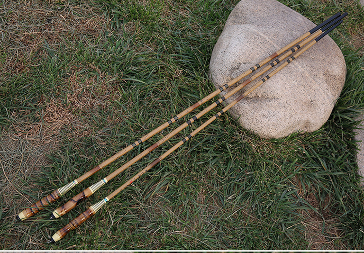 新款罗汉竹高碳鱼竿28调鲫鱼竿4.5米6.3米轻硬 台钓竿钓鱼竿 渔具