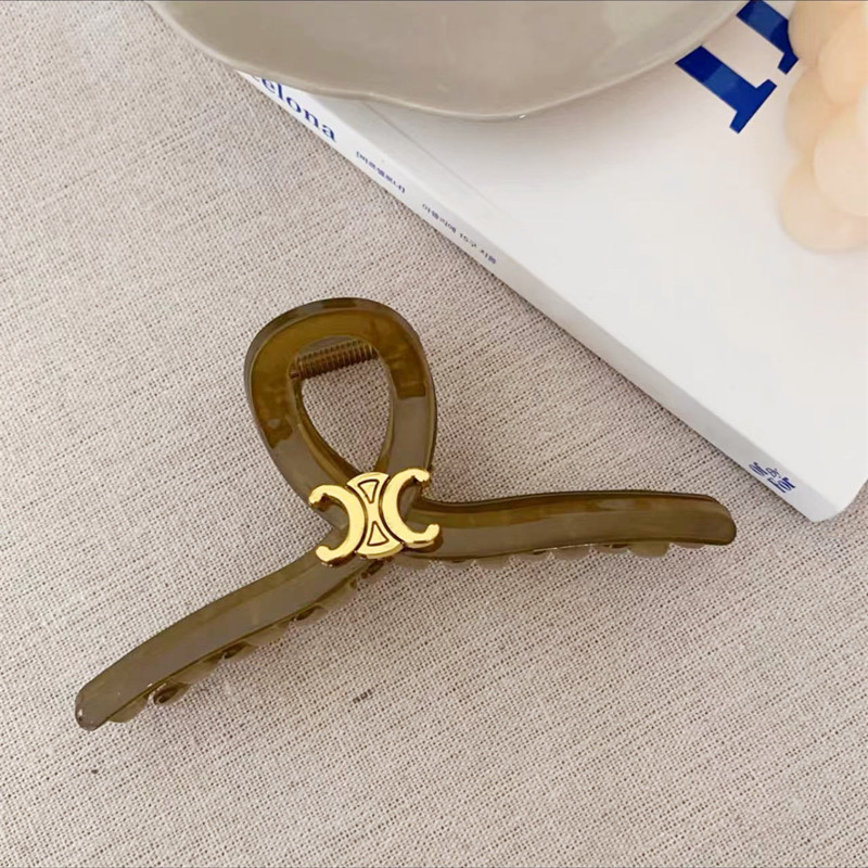 Summer Large Size French Elegant Grip Female Hairpin Back Head Temperament Shark Clip High Sense Clip Hairware Hairpin