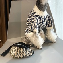 狗狗衣服秋冬加绒保暖泰迪法斗雪纳瑞中小型犬猫咪宠物毛衣