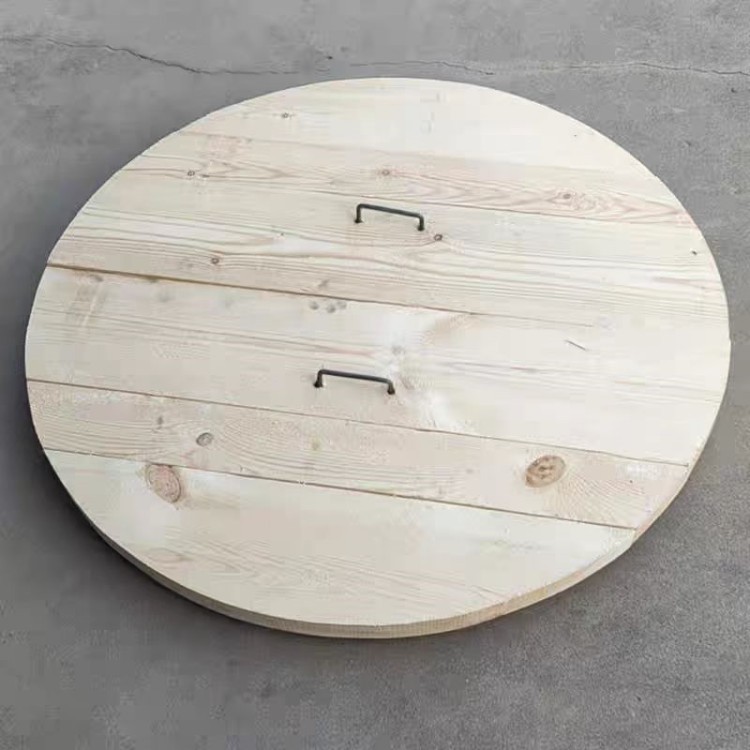 木质保温井盖街道松木环保防滑岩棉保温盖户外防冻锡纸内盖厂家