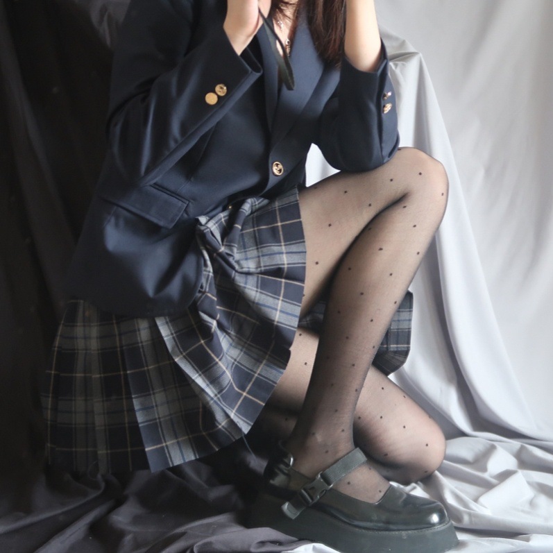 白色花纹丝袜日系二次元连裤袜女蕾丝超薄打底裤袜可爱jk渔网袜