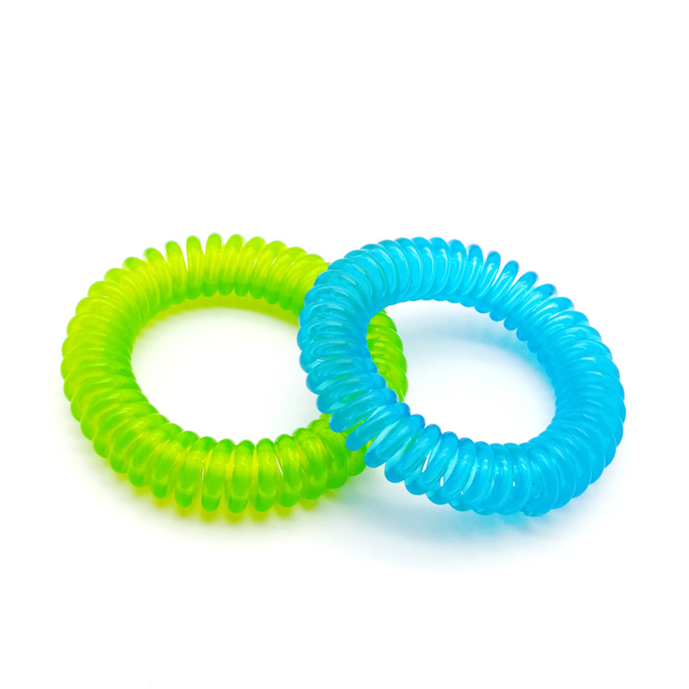 日本驱蚊手环 eva电话线发圈儿童成人植物防蚊精油母婴用品1个入