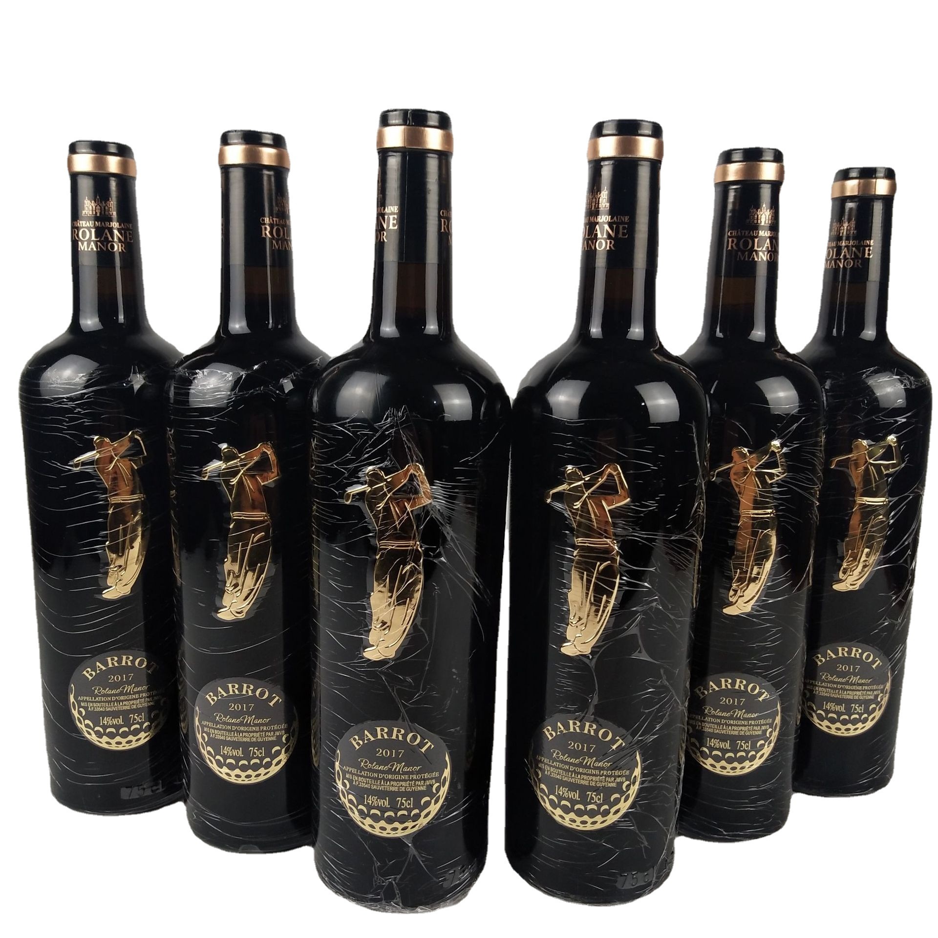 法国进口红酒 云穆庄园巴罗特干红葡萄酒 金色高尔夫红酒14度