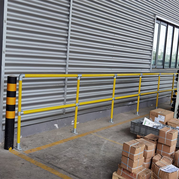 叉车防撞护栏 车间安全防护栏 机械防护网 安装便捷 无需焊接
