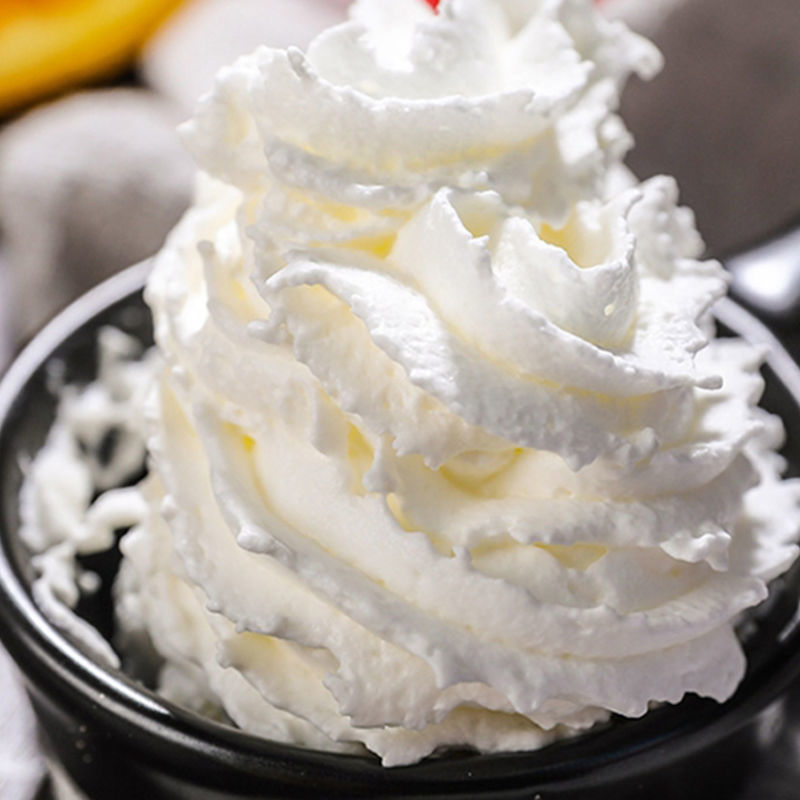 动物奶油多美鲜常春喷射250g即食稀奶茶店雪顶木糠杯千层原料包邮