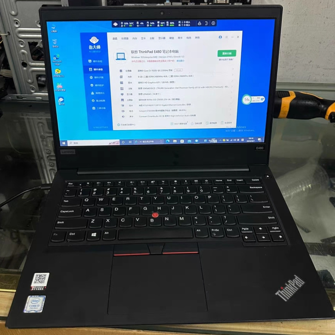 跨境出口批发14寸手提e480 8代轻薄笔记本商务办公电脑 laptop