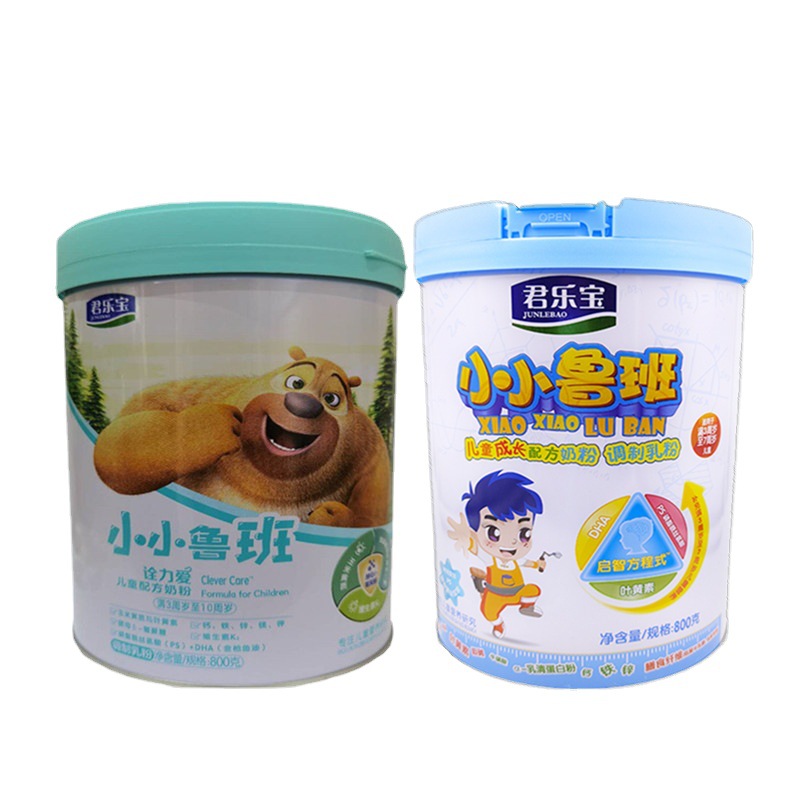 21年6月 君乐宝小小鲁班儿童配方奶粉4段800g【整箱6罐发】