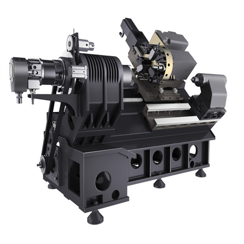 供应天成锋斜床身机床 bc40线轨卧式数控车床