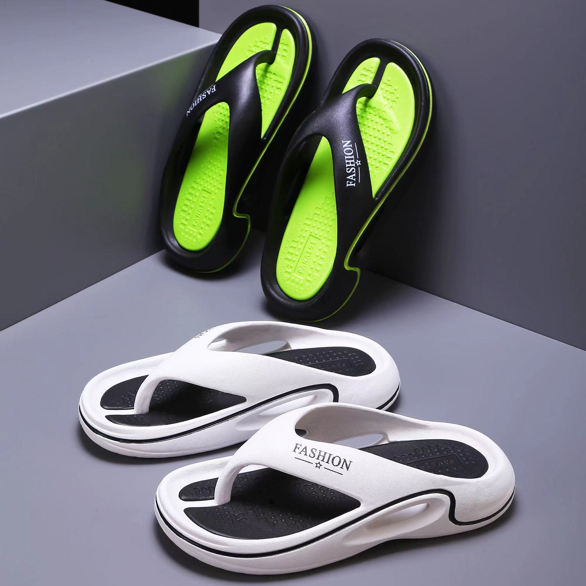 夏季新款女装eva橡塑人字拖鞋 时尚女庄户外沙滩夹指拖鞋-阿里巴巴