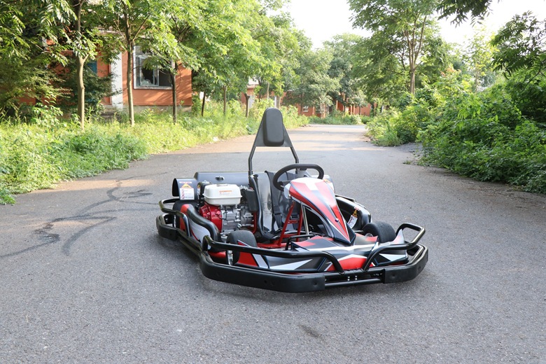 新款单双座场地汽油卡丁车f1款式赛车赛道沙滩越野竞技游乐场卡丁