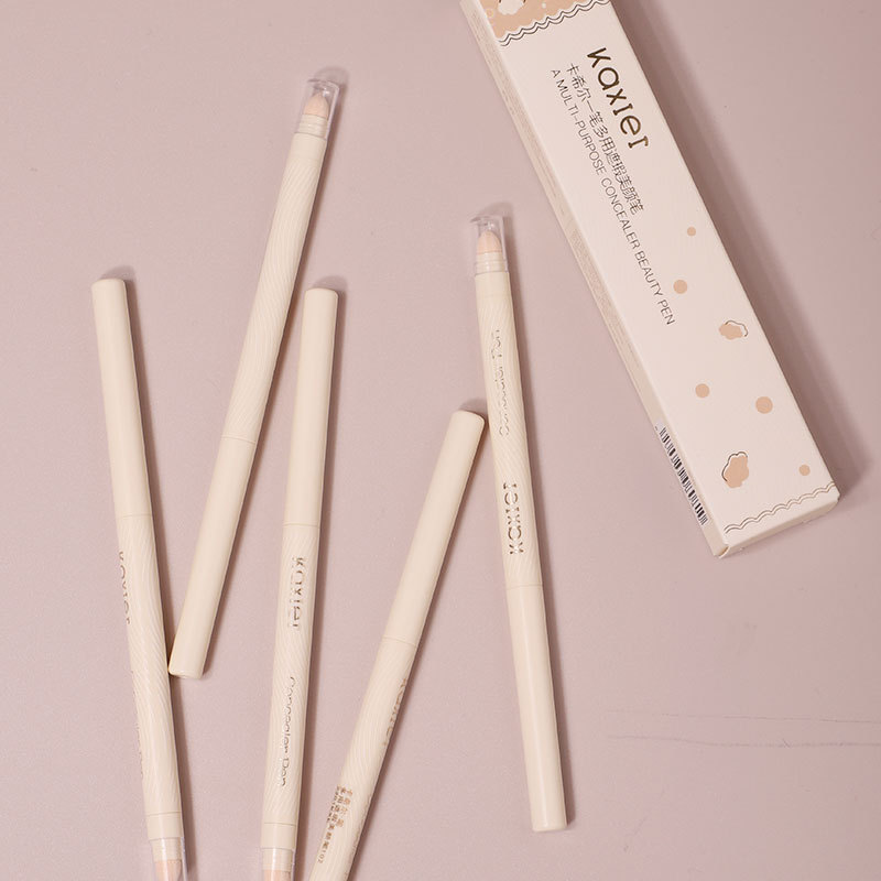 Cahill Beauty Concealer Pen Waterproof and Durable Spot Covering Acne Covering Dark Circles Natural Nude Color Repair Concealer Stick