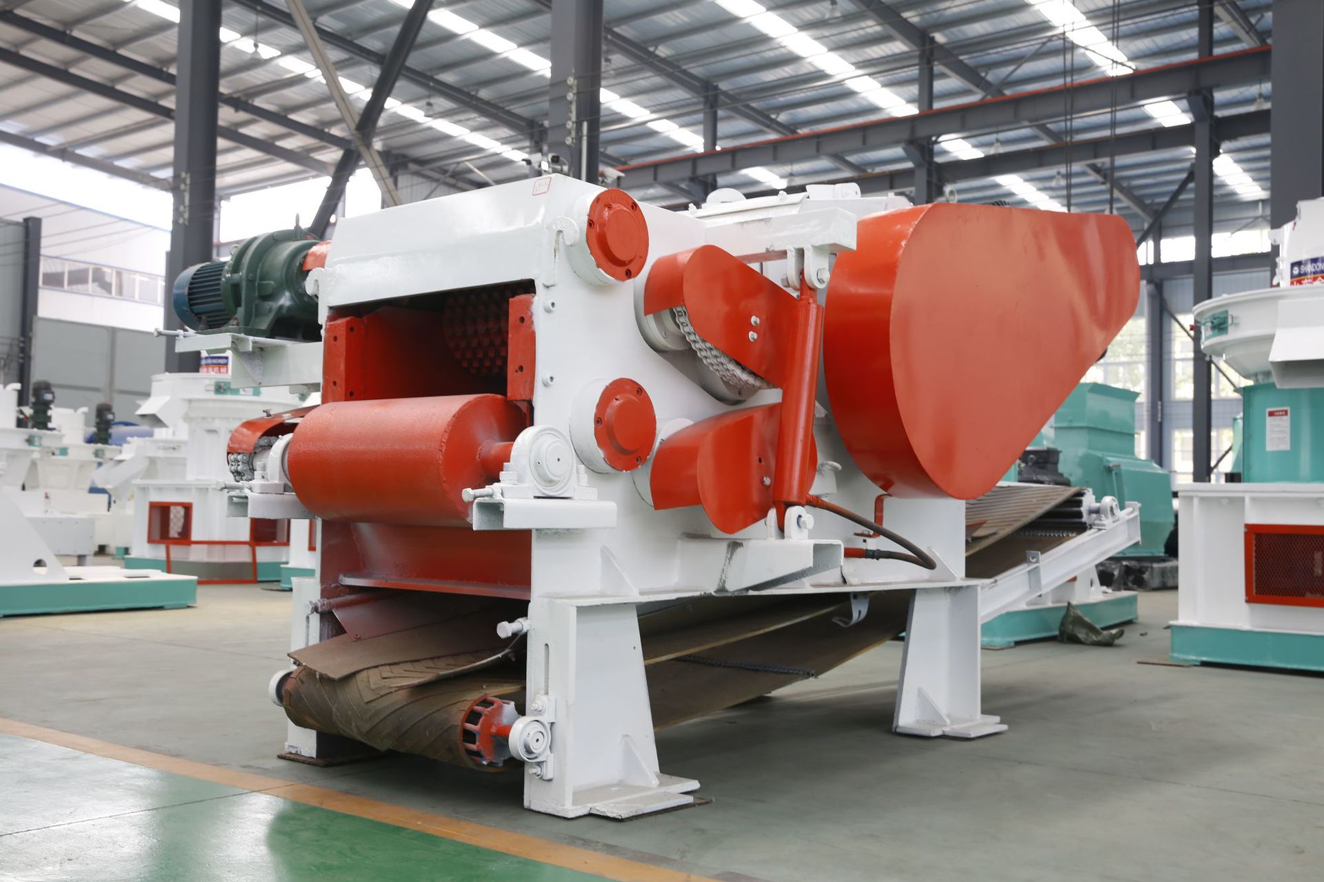 金格瑞木材粉碎机216树枝切片机木材破碎机大型木材破碎机木片机