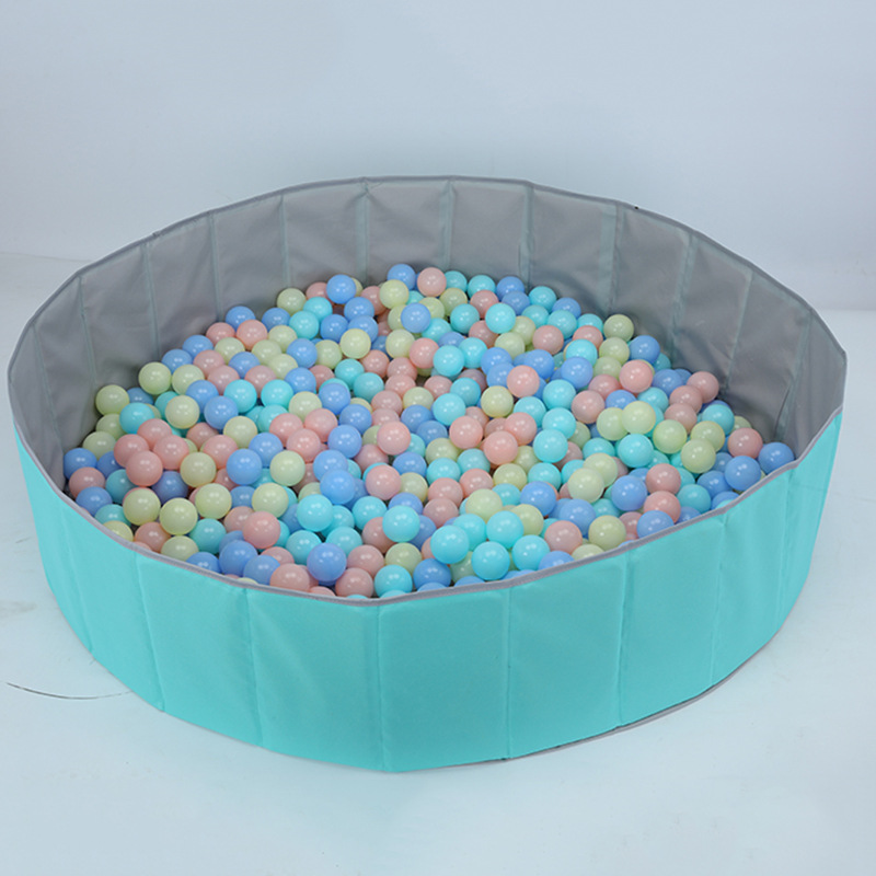 海洋球池儿童家用折叠球池玩具室内围栏婴儿泡泡池波波球游戏彩球